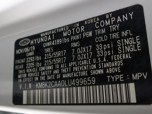 Used 2020 Hyundai Kona SEL AWD/4WD image 47