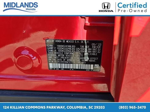 Used 2024 Honda HR-V Sport image 34