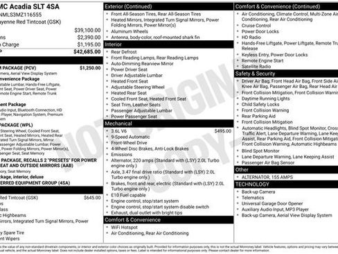 Used 2021 GMC Acadia SLT w/ Premium Package image 7