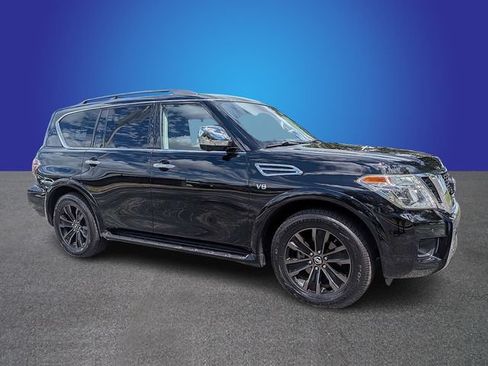 Used 2020 Nissan Armada Platinum w/ Captain's Chairs Package RWD image 7