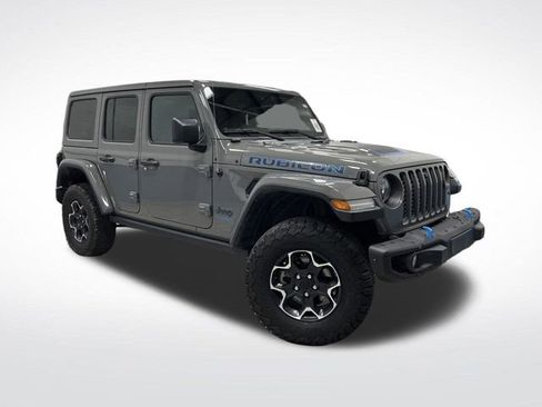 Used 2022 Jeep Wrangler Unlimited Rubicon 4xe w/ Steel Bumper Group image 42