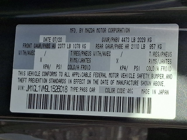Used 2020 MAZDA MAZDA6 Touring FWD image 29