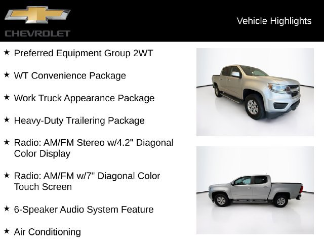 Certified 2017 Chevrolet Colorado W/T w/ WT Convenience Package RWD image 5