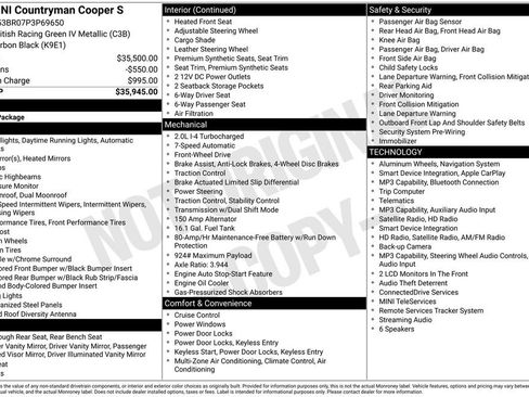Used 2023 MINI Cooper Countryman S FWD image 9