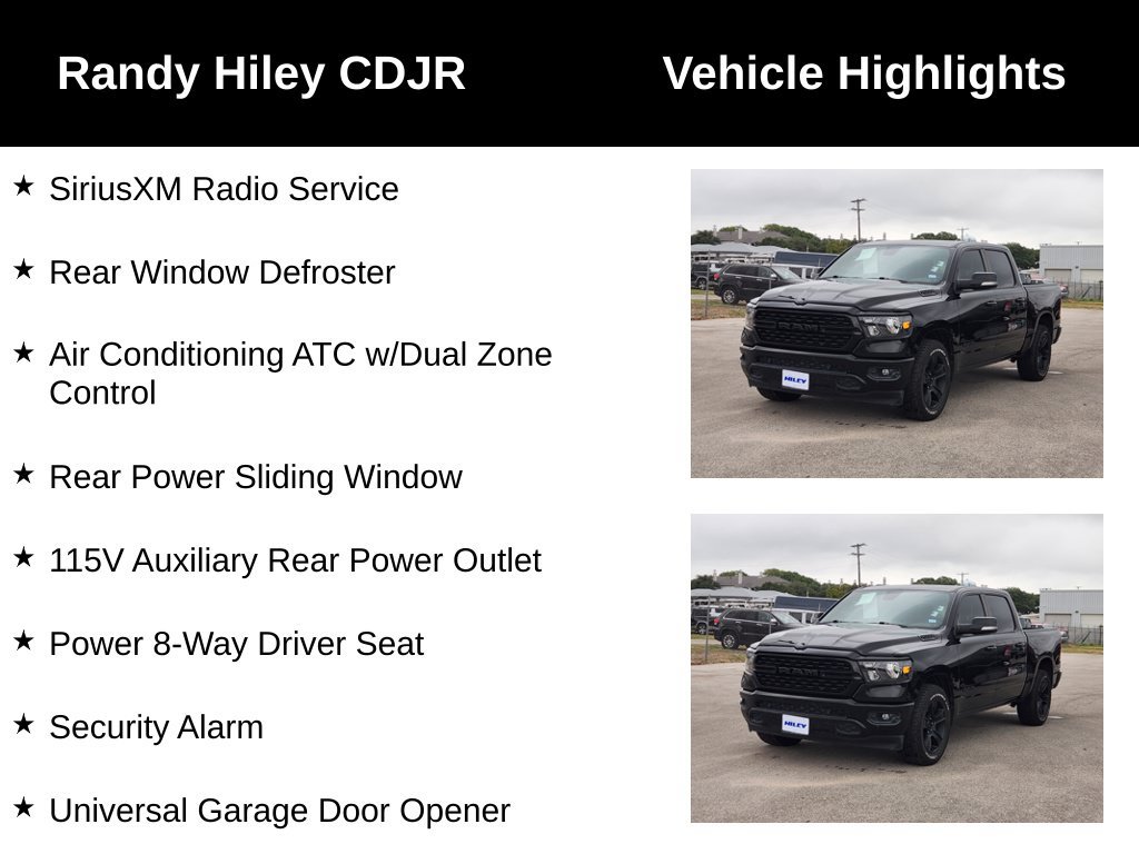 Used 2022 RAM 1500 Lone Star RWD image 7