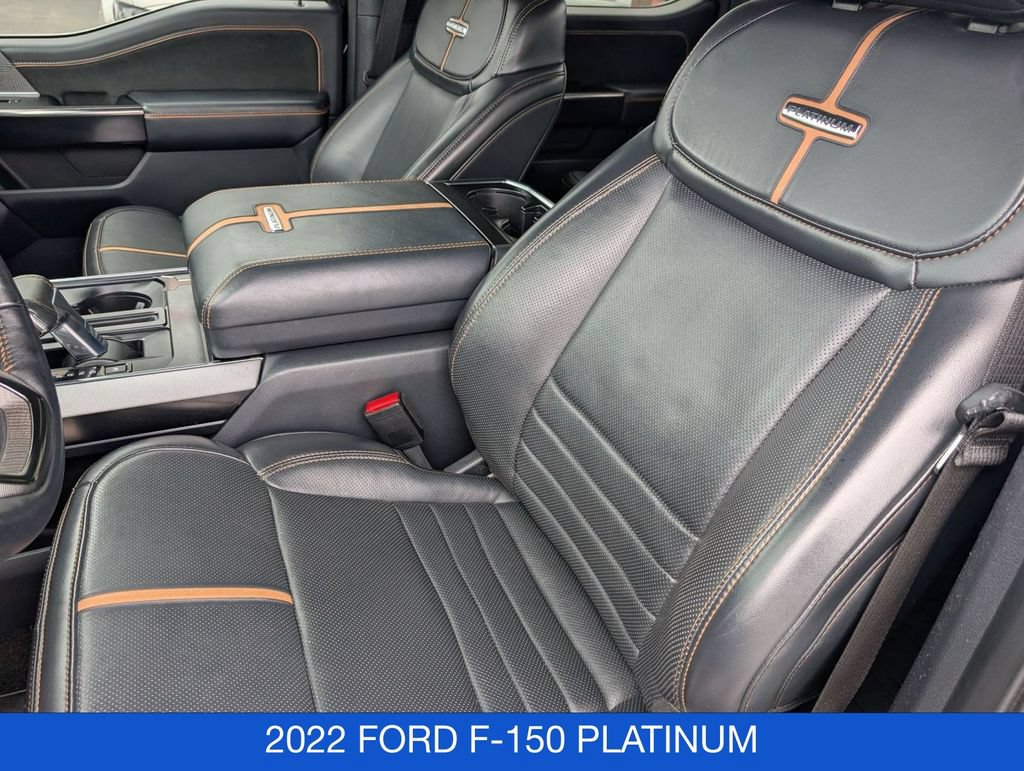 Used 2022 Ford F150 Platinum w/ Trailer Tow Package AWD/4WD image 14