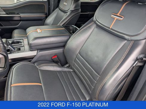 Used 2022 Ford F150 Platinum w/ Trailer Tow Package AWD/4WD image 14