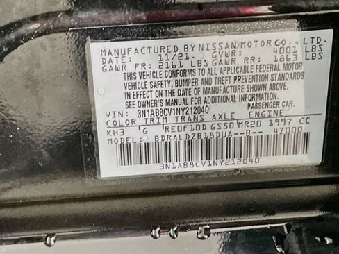 Used 2022 Nissan Sentra SV w/ All-Weather Package FWD image 30