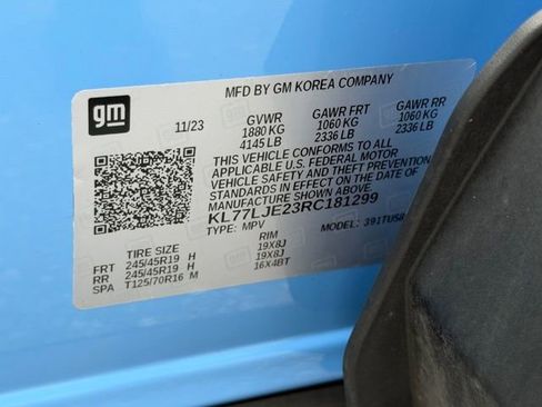Certified 2024 Chevrolet Trax RS w/ Sunroof Package FWD image 15