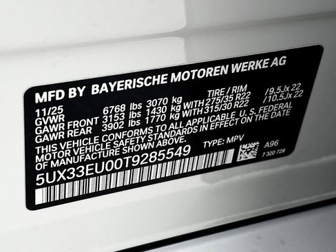 New 2026 BMW X5 M60i w/ Executive Package image 17