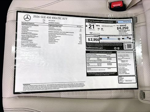 New 2026 Mercedes-Benz GLE 450 GLE 450 image 22