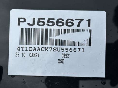 Certified 2025 Toyota Camry XSE FWD image 61