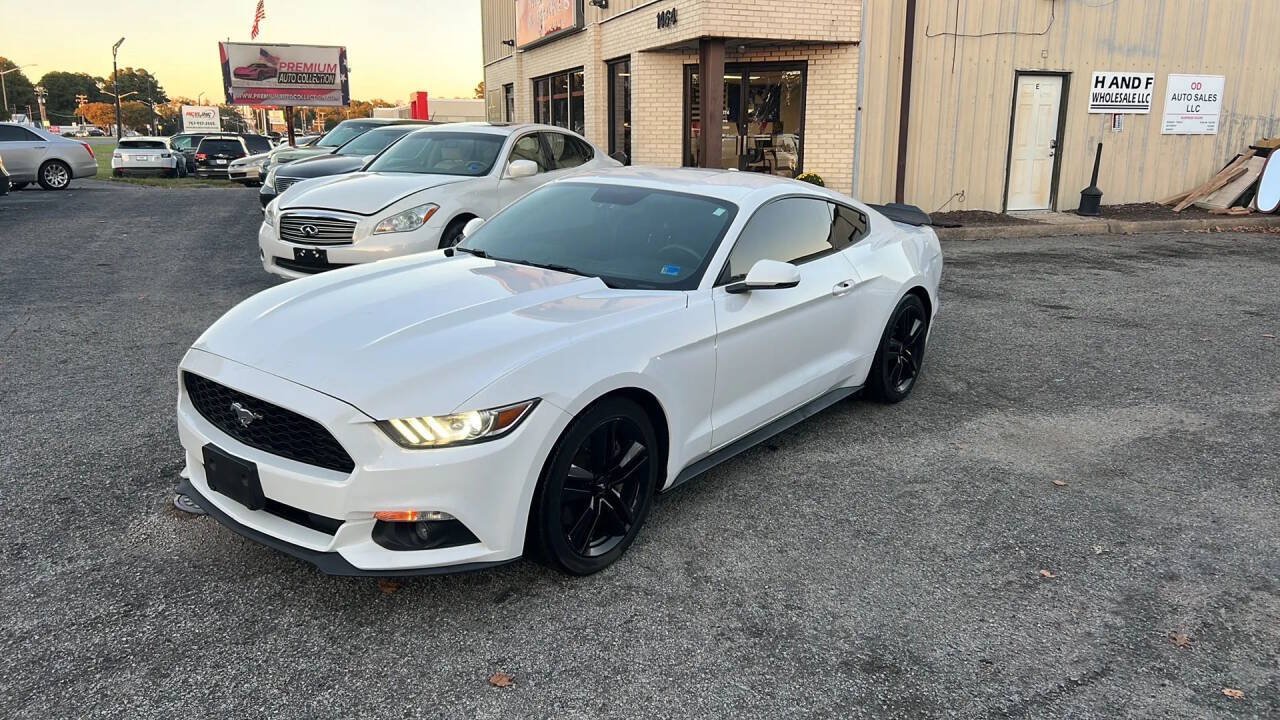 Used 2016 Ford Mustang Premium w/ Ecoboost Performance Package RWD image 1