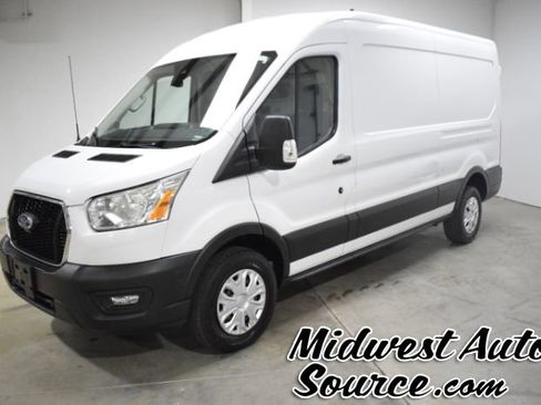 Used 2021 Ford Transit 250 Medium Roof w/ Load Area Protection Package RWD image 1