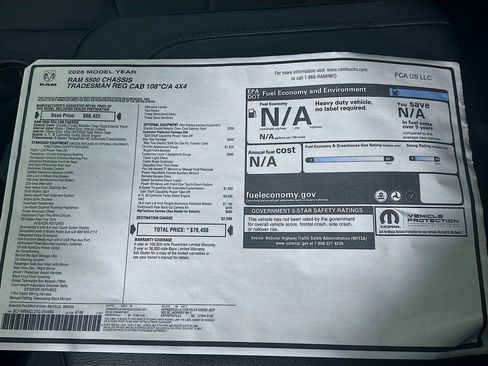 New 2026 RAM 5500 Tradesman w/ Chrome Appearance Group image 21