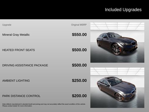 Used 2021 BMW 330e xDrive w/ Driving Assistance Package image 4