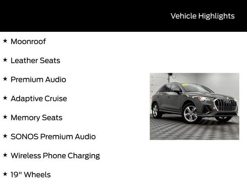 Used 2023 Audi Q3 2.0T Premium Plus w/ Premium Plus Package image 6