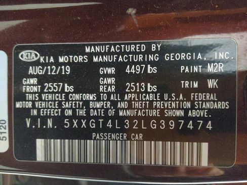 Used 2020 Kia Optima LX image 33