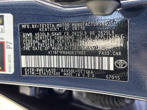 Used 2017 Toyota Camry XLE image 28