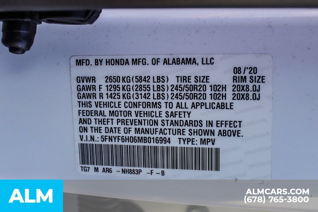 Used 2021 Honda Pilot Elite image 42