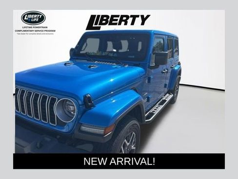 Used 2024 Jeep Wrangler Unlimited Sahara w/ Technology Group AWD/4WD image 1