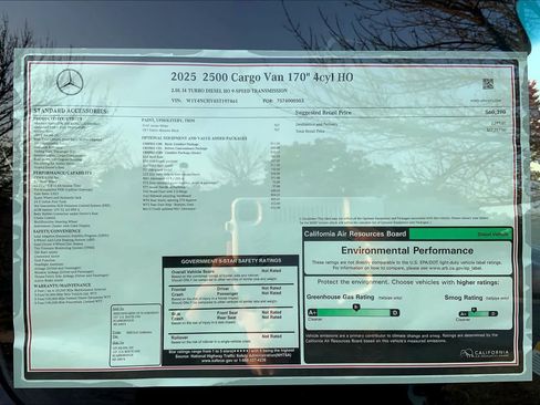 Certified 2025 Mercedes-Benz Sprinter 2500 image 27