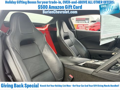 Used 2016 Chevrolet Corvette Stingray Convertible w/ Carbon Flash Badge Package image 21