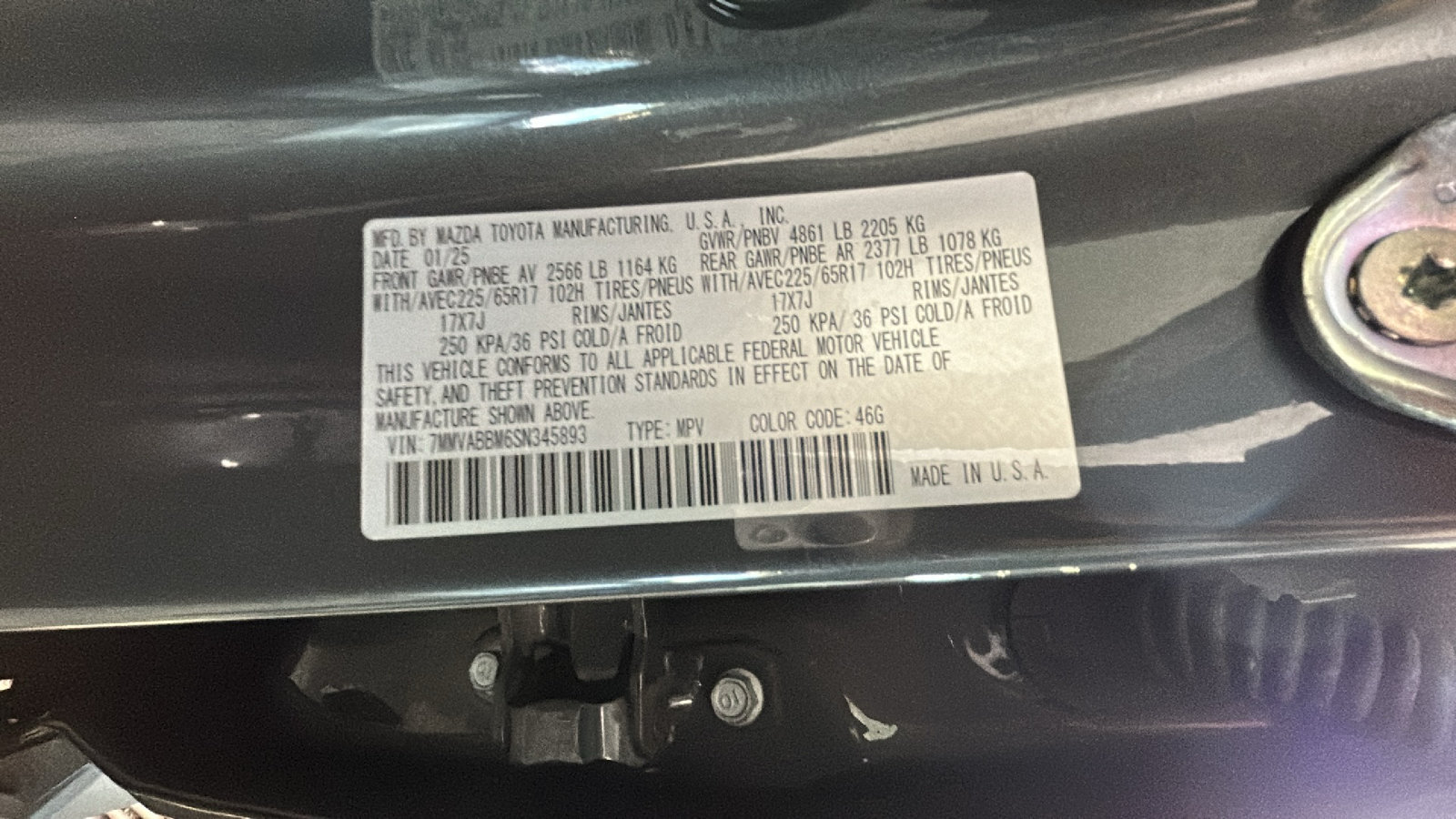 Used 2025 MAZDA CX-50 AWD 2.5 S w/ Preferred Package image 11