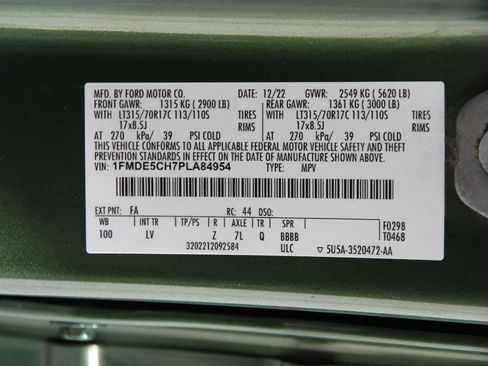 Used 2023 Ford Bronco 2-Door w/ Sasquatch Package image 24