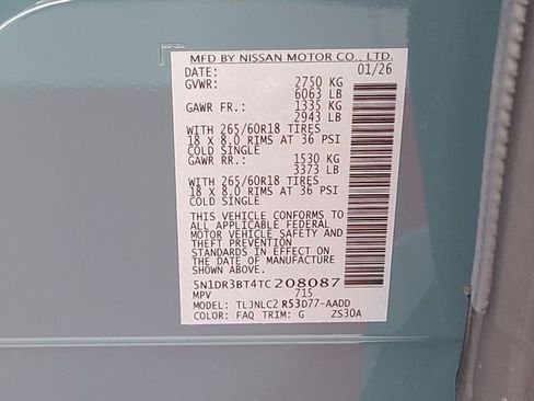 New 2026 Nissan Pathfinder Rock Creek w/ Rock Creek Premium Package image 24