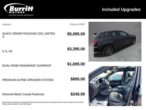 Used 2020 Jeep Grand Cherokee Limited X AWD/4WD image 6
