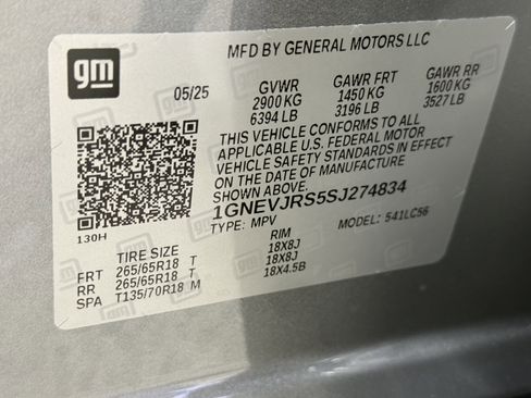 Used 2025 Chevrolet Traverse Z71 w/ Driver Confidence Package image 29