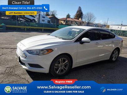 Used 2018 Ford Fusion SE w/ Fusion SE Technology Package