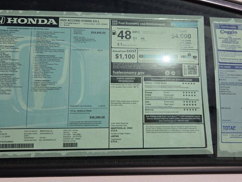 New 2025 Honda Accord EX-L image 5