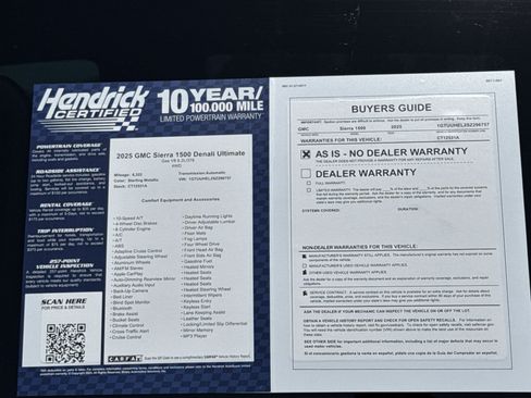 Used 2025 GMC Sierra 1500 Denali Ultimate AWD/4WD image 39