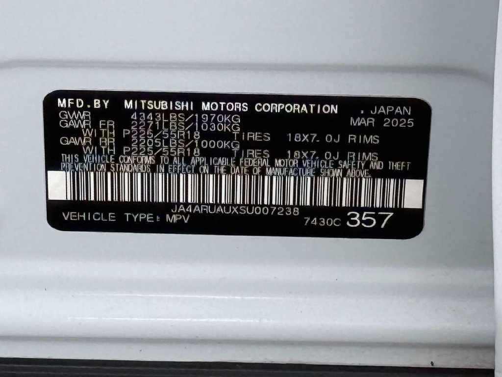 Used 2025 Mitsubishi Outlander Sport SE AWD/4WD image 18