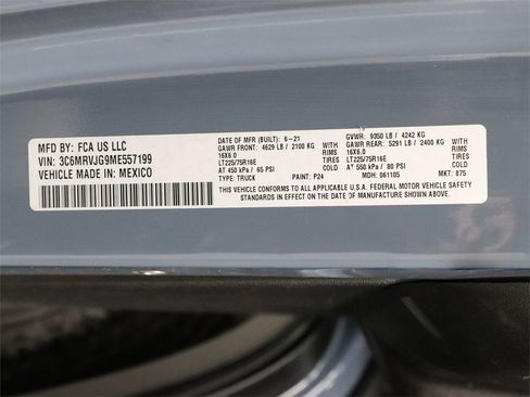 Used 2021 RAM ProMaster 3500 FWD image 7
