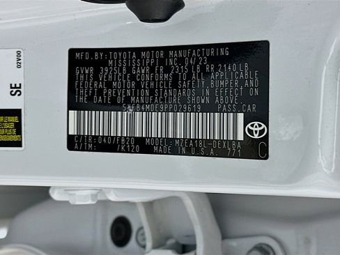 Used 2023 Toyota Corolla LE w/ Carpet Mat Package (TMS) image 12