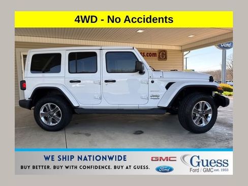 Used 2020 Jeep Wrangler Unlimited Sahara w/ Cold Weather Group image 1