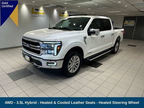 Certified 2024 Ford F150 Lariat w/ Bed Utility Package AWD/4WD image 2