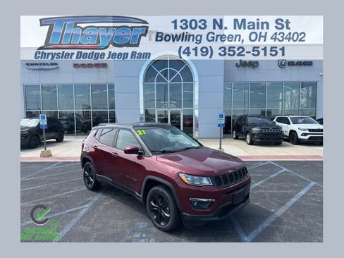 Certified 2021 Jeep Compass Latitude AWD/4WD image 1