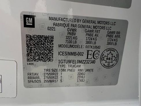 Used 2021 GMC Sierra 1500 Denali w/ Denali Ultimate Package image 57