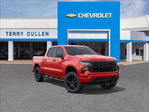 New 2026 Chevrolet Silverado 1500 Custom w/ Turbomax Blackout Package image 1