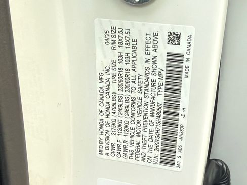 Used 2025 Honda CR-V EX-L image 36