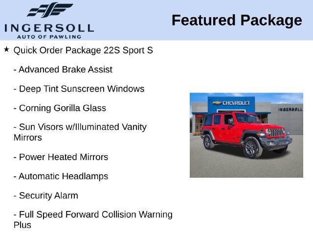 Used 2025 Jeep Wrangler Unlimited Sport AWD/4WD image 15