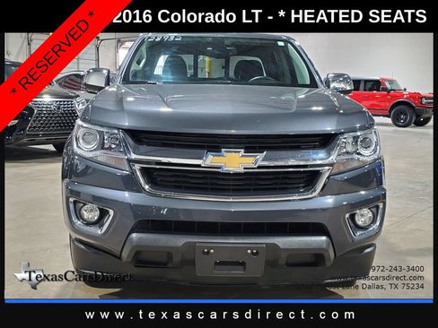 Used 2016 Chevrolet Colorado LT w/ Luxury Package, Chrome RWD image 2