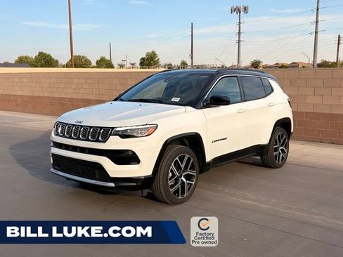 Certified 2025 Jeep Compass Limited w/ Elite Group AWD/4WD image 1