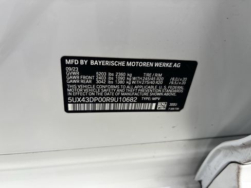 Used 2024 BMW X3 sDrive30i w/ Premium Package RWD image 37