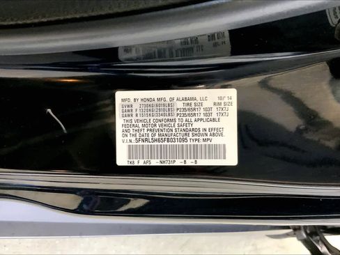 Used 2015 Honda Odyssey EX-L image 35