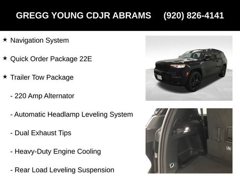 New 2025 Jeep Grand Cherokee L Limited w/ Luxury Tech Group II image 6